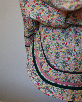 aujaq amauti pink and green floral