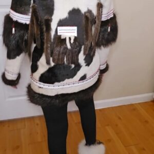 qaspeq fur winter jacket – handmade inuit yup’ik arctic warmth