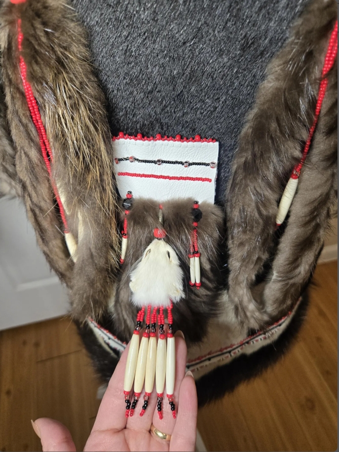 qaspeq fur winter jacket – handmade inuit yup’ik arctic warmth