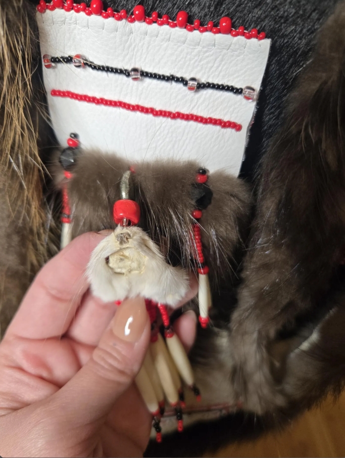 qaspeq fur winter jacket – handmade inuit yup’ik arctic warmth