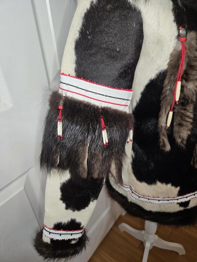 qaspeq fur winter jacket – handmade inuit yup’ik arctic warmth