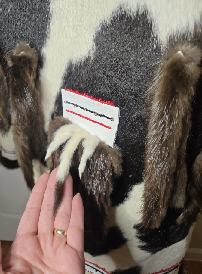 qaspeq fur winter jacket – handmade inuit yup’ik arctic warmth