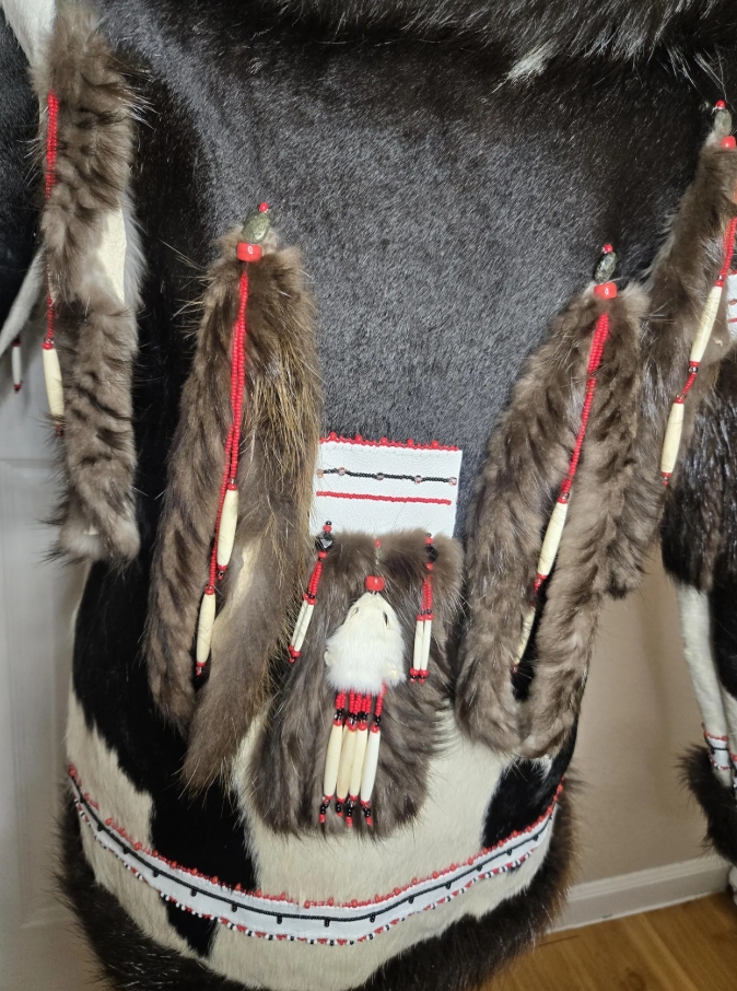 qaspeq fur winter jacket – handmade inuit yup’ik arctic warmth